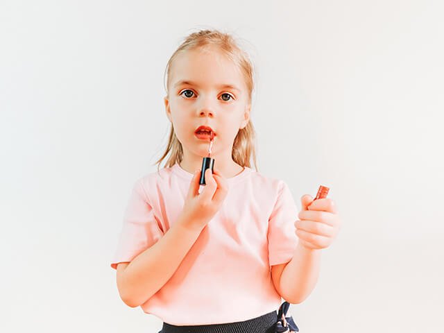 Maquiagem infantil - prefira Lip tint
