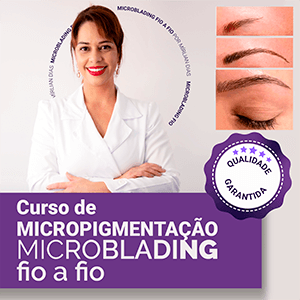 Curso de micropigmentação de sobrancelhas Mírlian Dias